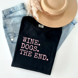 Wine Dogs The End Tee Shirt