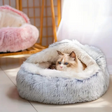Furry Soft Bed Cave 19in