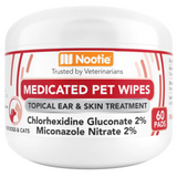 Nootie Medicated Antimicrobial Pads 60ct