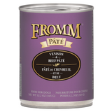 Fromm Gold K9 Cans Venison & Beef Pate 12.2z