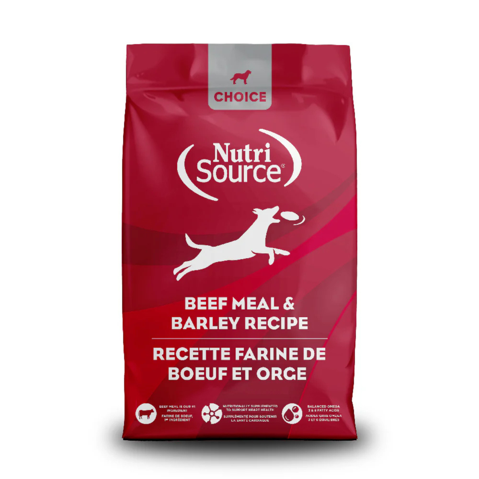 NutriSource Choice Beef & Barley 40lb – Firehouse Pet Shop