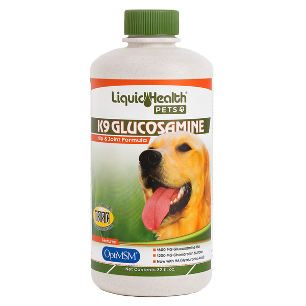 glutathione for pets Liquid Health K9 Glucosamine – Firehouse Pet Shop