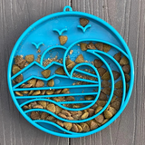 Soda Pup Baja Seafoam Slow Feeder Bowl