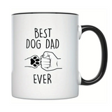 Best Dog Dad Ever Fist Bump Mug