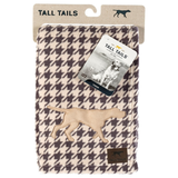 Tall Tails Fleece Throw Houndstooth Brown/Cream