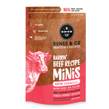 Bones & Co Frozen Raw K9 Barkin' Beef Minis 3lb