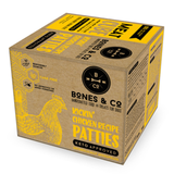 Bones & Co Frozen Raw K9 Kickin' Chicken Bulk Patties 18lb