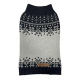 Eddie Bauer Whitman Fair Isle Sweater Gray/Black