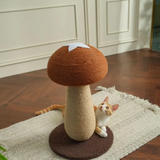 Brown Mushroom Cat Scratcher