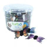 Turbo Bulk Cat Toy Butterfly with Shimmering Wings
