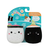 Squishmallow Sushi Shozo & Shun Dog Toy