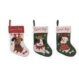 Transpac Good Dog Stocking Assorted