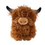 Tall Tails Plush Squeaker Highland Cow 8"