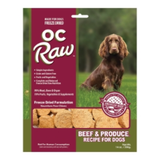 OC Raw Freeze Dried Beef & Produce Patties 14oz