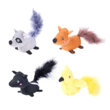 Zippy Claws Critters 4pk