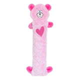 Zippy Paws Valentine's Day Jigglerz Pink Bear