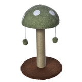Max & Marlow Mushroom Cat Post Green