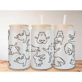 Yoga Cats Tumbler 16oz