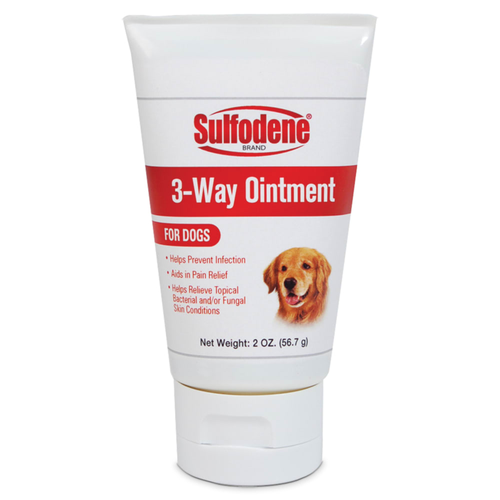 Sulfodene 3-Way Ointment for dogs on a white background