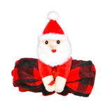 PatchworkPet Puppy with Santa Hat and Blanket