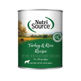 NutriSource K9 Turkey Rice 12.3oz