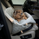 Quilted Pet Bed Car Seat Large
