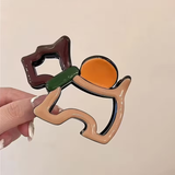 Colorful Dog Hair Claw Clip
