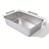 Stainless Steel Litter Box XL