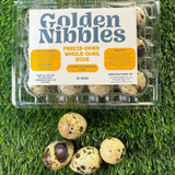 Golden Nibbles Freeze Dried Whole Quail Eggs 12ct
