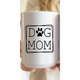 Rustic Girls Dog Mom Mug