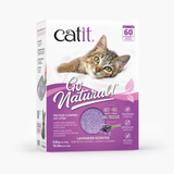 Catit GoNatural Pea Husk Clumping Cat Litter Lavender Scented 13lb
