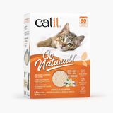 Catit GoNatural Pea Husk Clumping Cat Litter Vanilla Scented 13.2lb