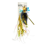 Huxley & Kent Cat Wand Buzz Bee Streamer 2pk