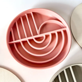 Slow Feder Activity Bowl Sunny Day Terra Cotta