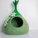 Felt Cat Cave Leaf