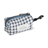 Fringe Painted Gingham Waste Bag Holder