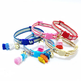 Mokka Embroidered Cat Collar