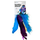 Huxley & Kent Purple Fishy Feather Teasers 2pk Refill