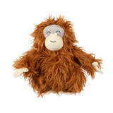 Fringe Oranga Hug Plush Dog Toy