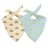 Dog Bandana Co Sunny Side Tie & Snap Bandana