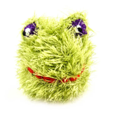 Oomaloo Ballhead Frog Dog Toy Small