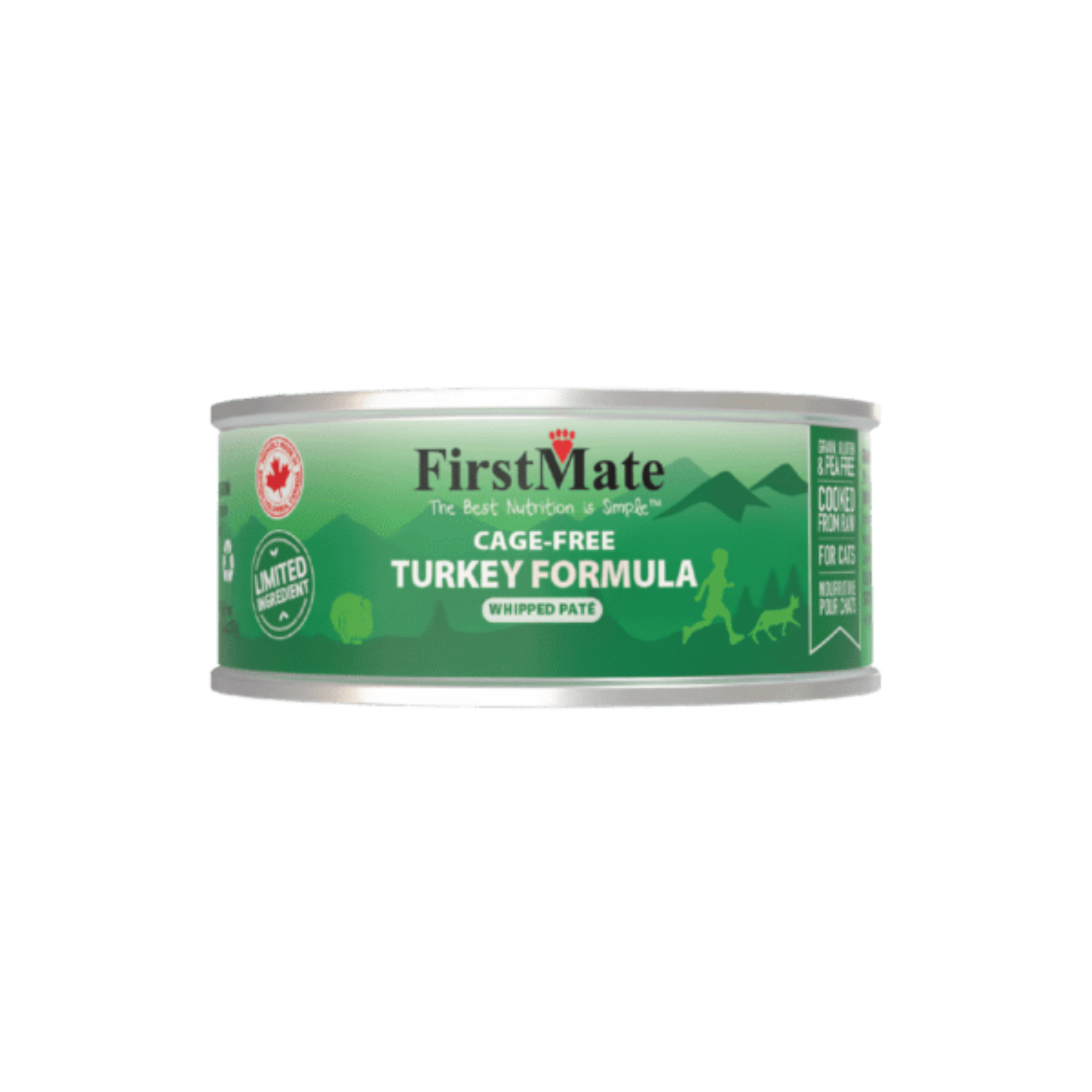 Firstmate Green Cat Can Cage-Free Turkey 