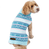 Eddie Bauer Camano Fair Isle Aqua Pink