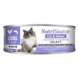 NutriSource Cat & Kitten Chicken Salmon Select 5.5oz