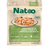 Natoo Cat Chicken Sweet Potato Broccoli Topper Pouch 2.4oz