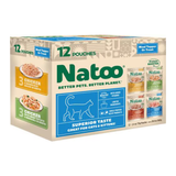 Natoo Cat Variety Pack Pouches 12pk