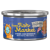 Fromm Cat Fish Market Deep Sea Salmon & Shrimp in Gravy 3oz