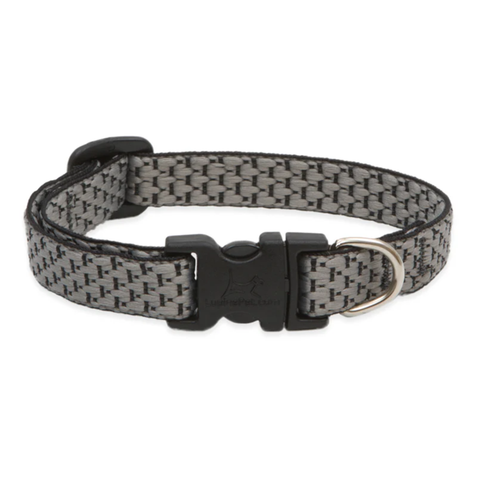 Dog collar with geometric pattern on a white background
