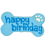 Bosco & Roxy Blue Birthday Bone Cookie