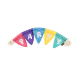 PLAY Tug n Party Banner Dog Toy